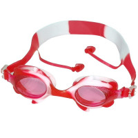 Очки для плавания юниорские Sportex E36857-2 красно\белый