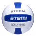Мяч волейбольный р.5 Atemi Storm, синтетическая кожа PU сине-белый 75_75