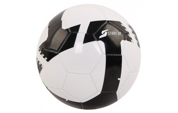 Мяч футбольный для отдыха Start Up E5120 р.5 белый-черный 600_380