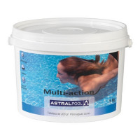 Мультихлор для жесткой воды таблетки 200 г (0391) Astralpool 40935 1 кг