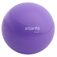 Медбол 5 кг Star Fit GB-703 фиолетовый пастель