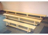 Скамья гимнастическая Atlet (доска) на деревянных ножках 2,5 м IMP-A404