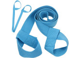 Ремень-стяжка универсальная для йога ковриков и валиков Sportex B31604 (голубой)