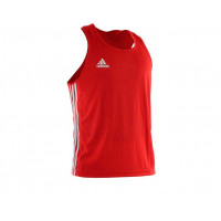 Майка боксерская Adidas Boxing Top Punch Line красная adiBTT02