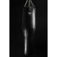 Мешок кожаный боксерский LOFT Гильза 70 кг Totalbox СМКПС ЛФ 40х150-70 черный, коричневый