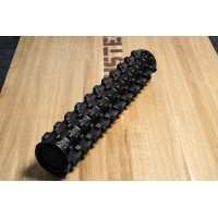 Роллер массажный YouSteel Grid foam roller, 780х150мм черный