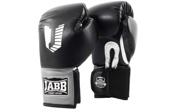Боксерские перчатки Jabb JE-4082/Eu 42 черный 6oz 600_380
