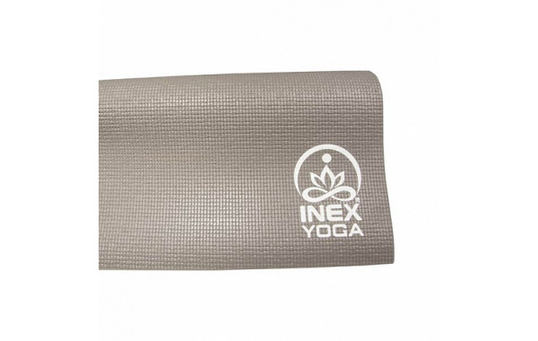 Коврик для йоги Inex Yoga Mat IN\RP-YM35\GY-35-RP, 170x60x0,35, серый 600_380