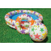 Детский надувной бассейн 122х25см Intex Звезды, с мячом и кругом 59460 75_75