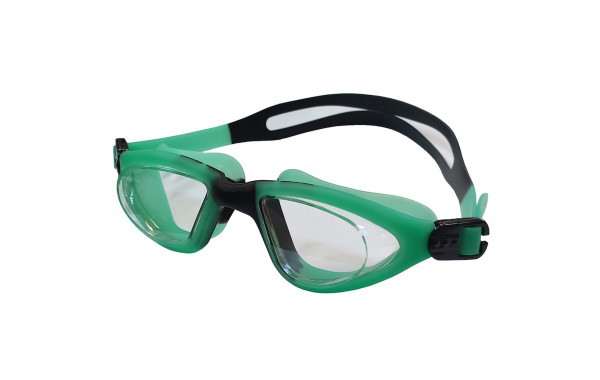 Очки для плавания взрослые Sportex E39676 зелено-черный 600_380