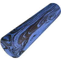 Ролик для йоги Sportex и пилатеса 90x15cm (ЭВА) (синий гранит) RY90-5 D34203