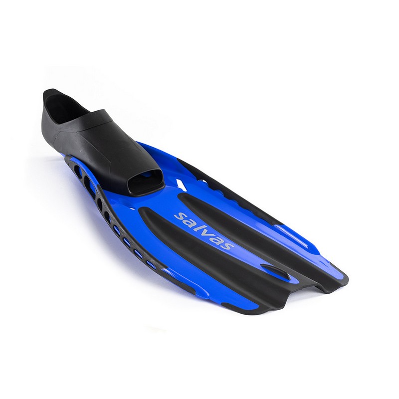 Ласты для плавания Salvas Advance Fin TPR и Crystalflex синий 800_800