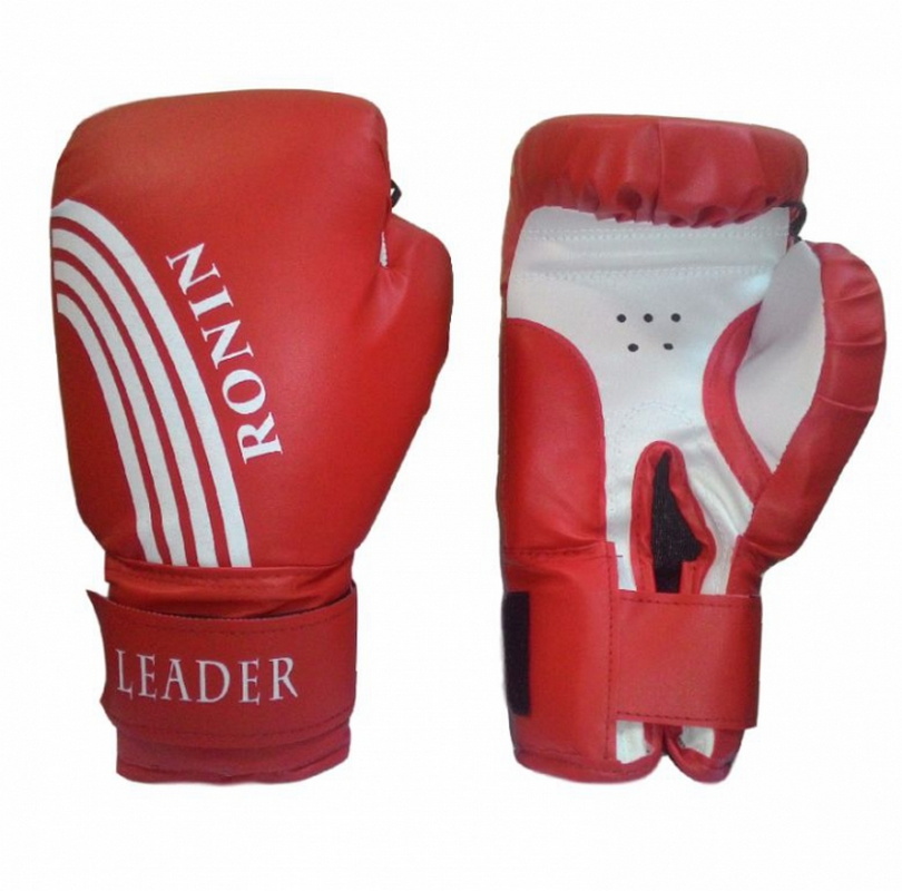 Боксерские перчатки Ronin Leader красный 8 oz 810_800