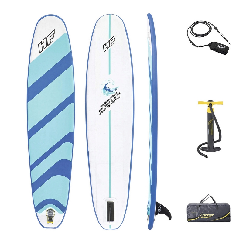 SUP-доска Compact surf, 243x57x7см, насос, сумка, страховочный трос Bestway 65336 800_800
