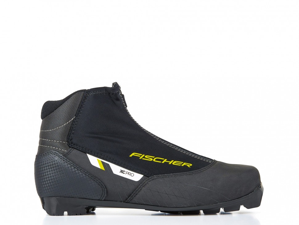 Лыжные ботинки Fischer XC Pro Black Yellow (S21820) (черно/желтый) 970_728