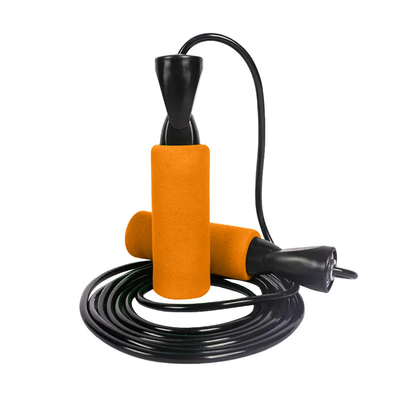 Скакалка ПВХ с подшипником 3,05 м (оранжевый) (E33366) Sportex JJ-203 800_800
