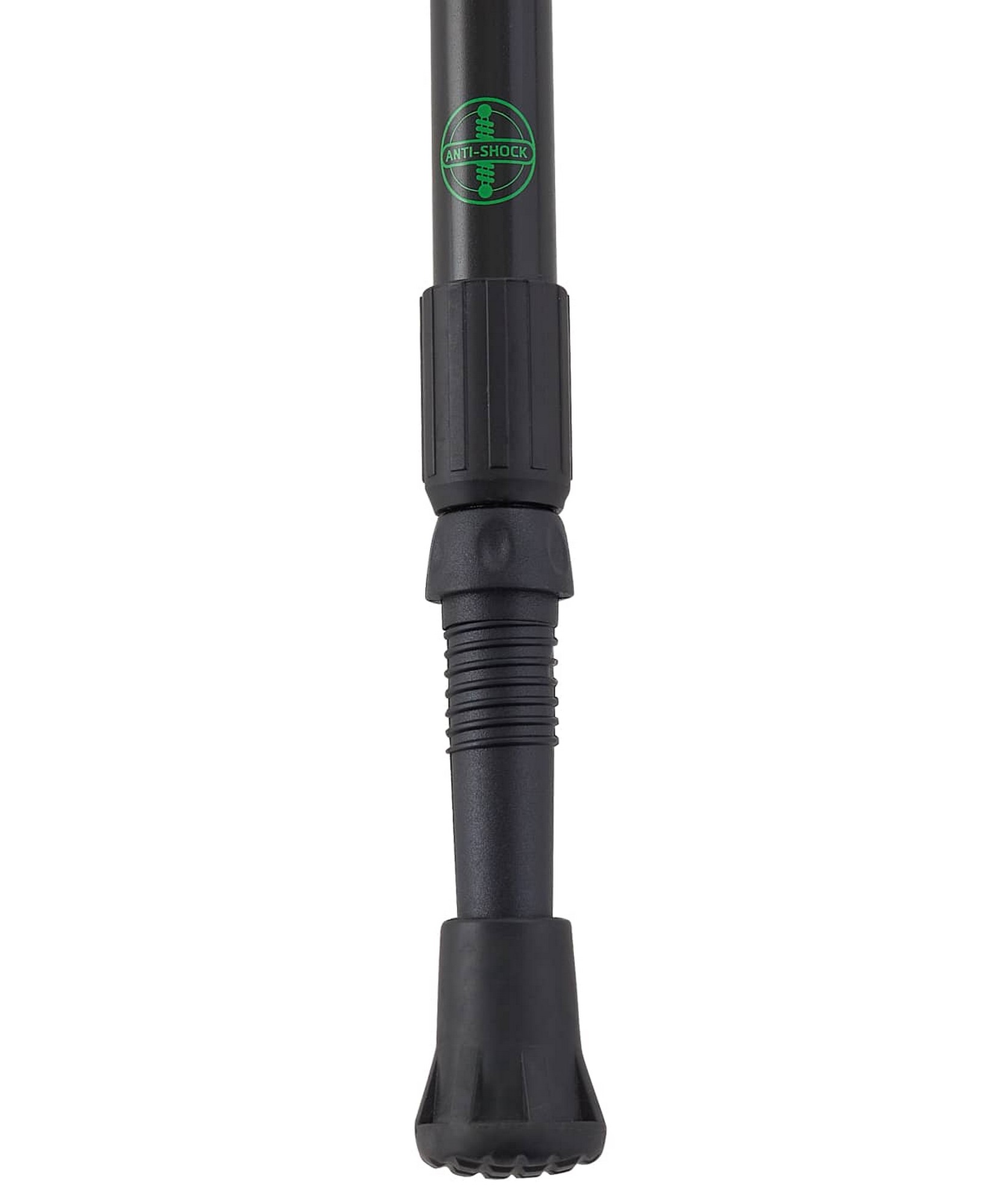Скандинавские палки Berger Oxygen 2-секционные, 77-135 см, черный\зеленый 1667_2000