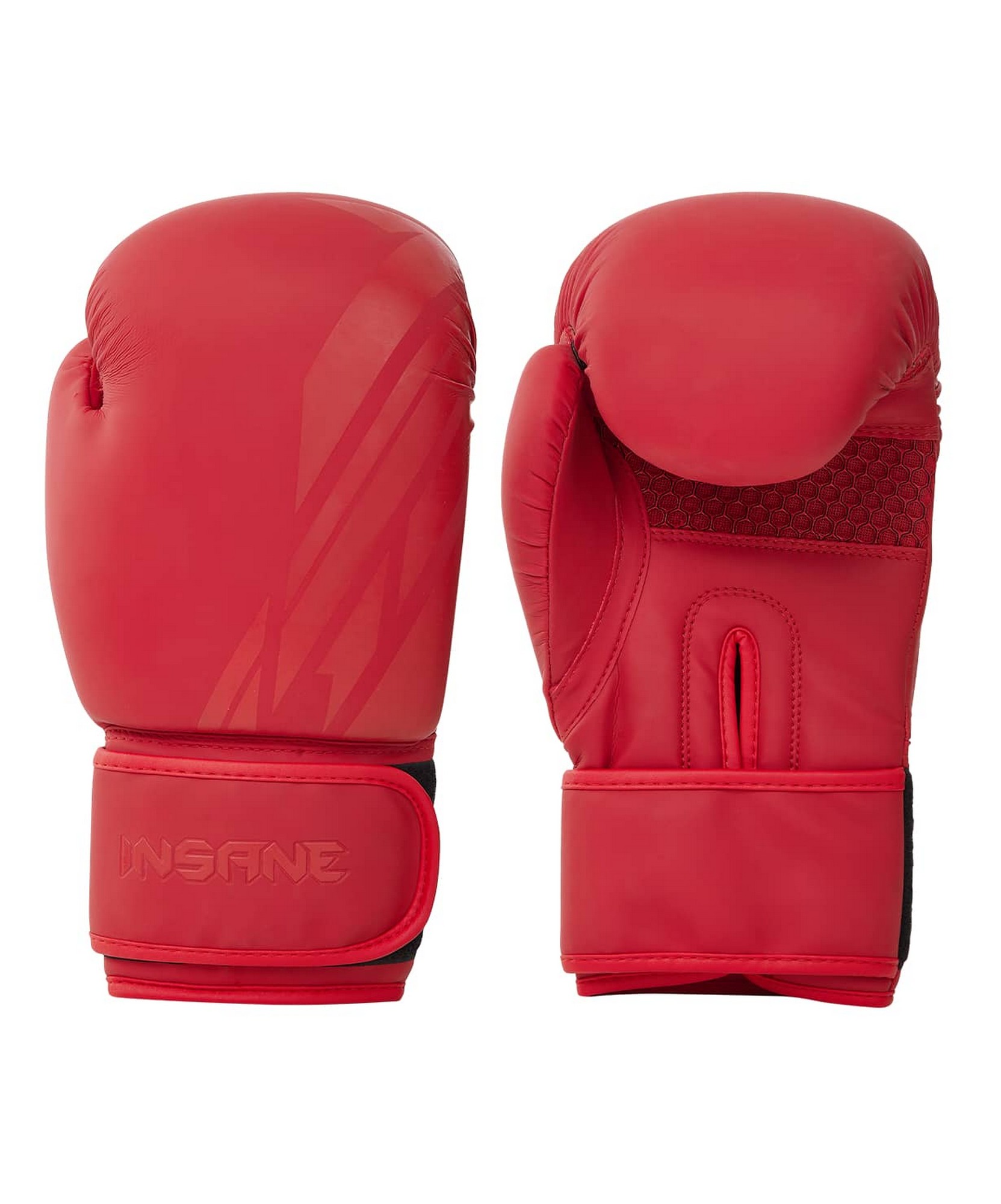 Перчатки боксерские Insane ORO, ПУ, 8 oz, красный 1663_2000