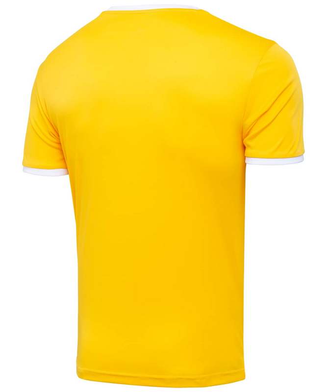 Футболка футбольная Jögel JFT-1020-041, желтый/белый 667_800