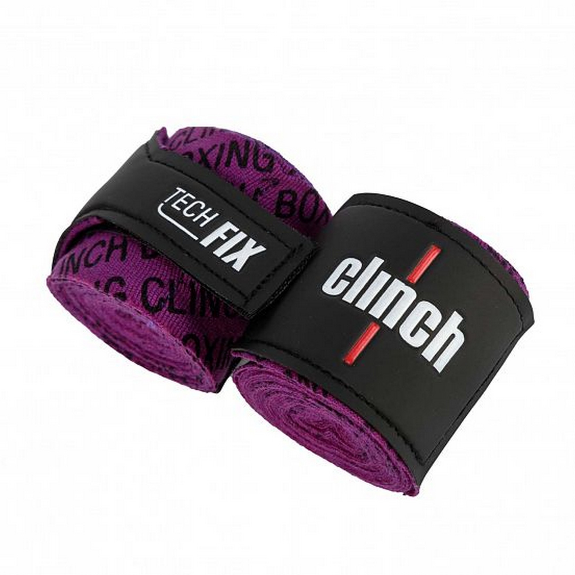Бинты эластичные Clinch Boxing Crepe Bandage Tech Fix C140 фиолетовый 2000_2000