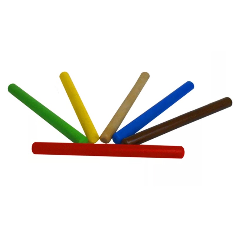 Палочки эстафетные Dinamika цветные, набор 6 шт, дерево ZSO-002325 800_800
