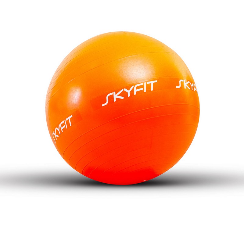 Гимнастический мяч 65 см SkyFit SF-GB65 оранжевый 800_800