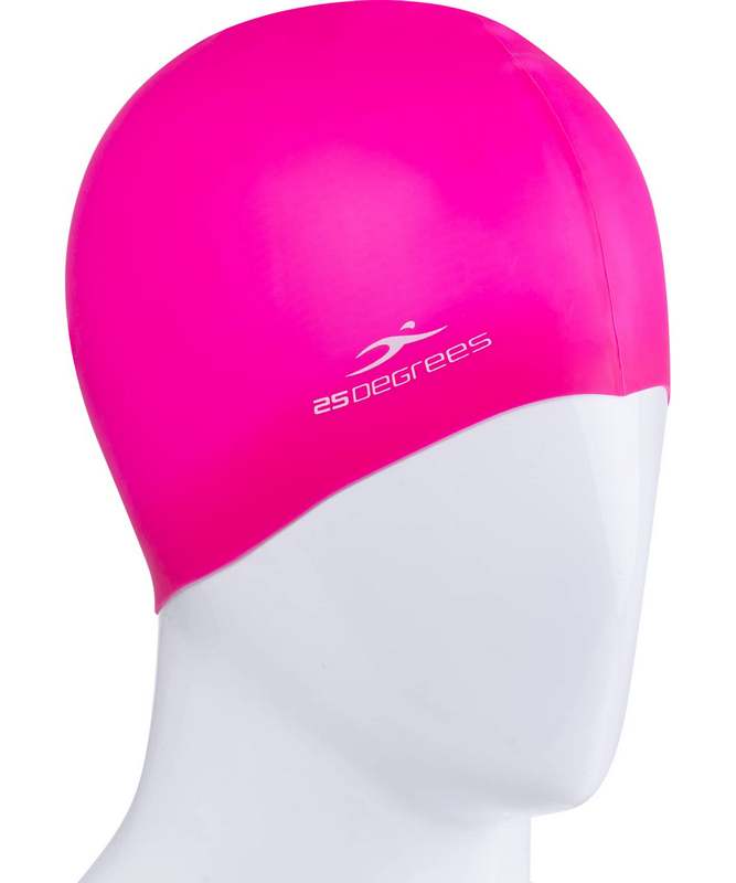 Шапочка для плавания 25DEGREES Nuance Pink, силикон, подростковый 667_800