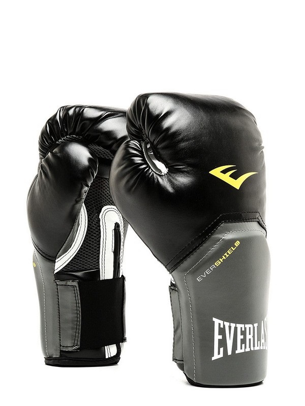 Перчатки тренировочные Everlast Elite ProStyle 8oz P00001239 черный 600_800