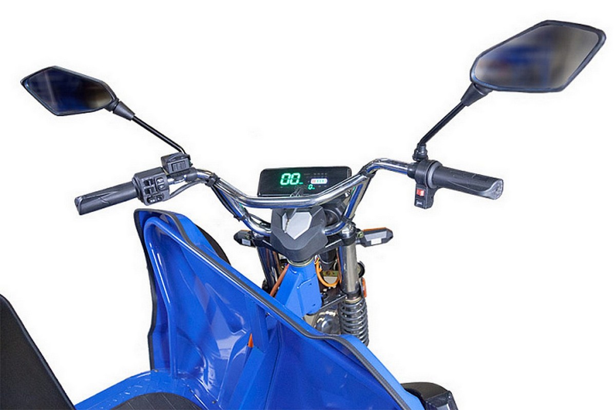 Грузовой электрический трицикл RuTrike D5 1700 гидравлика (60V1200W) 024732-2798 темно-зеленый 1200_800