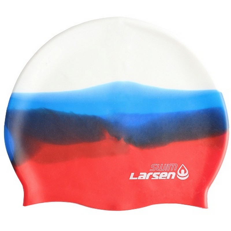 Шапочка для плавания Larsen MC41, силикон, Russia 800_800