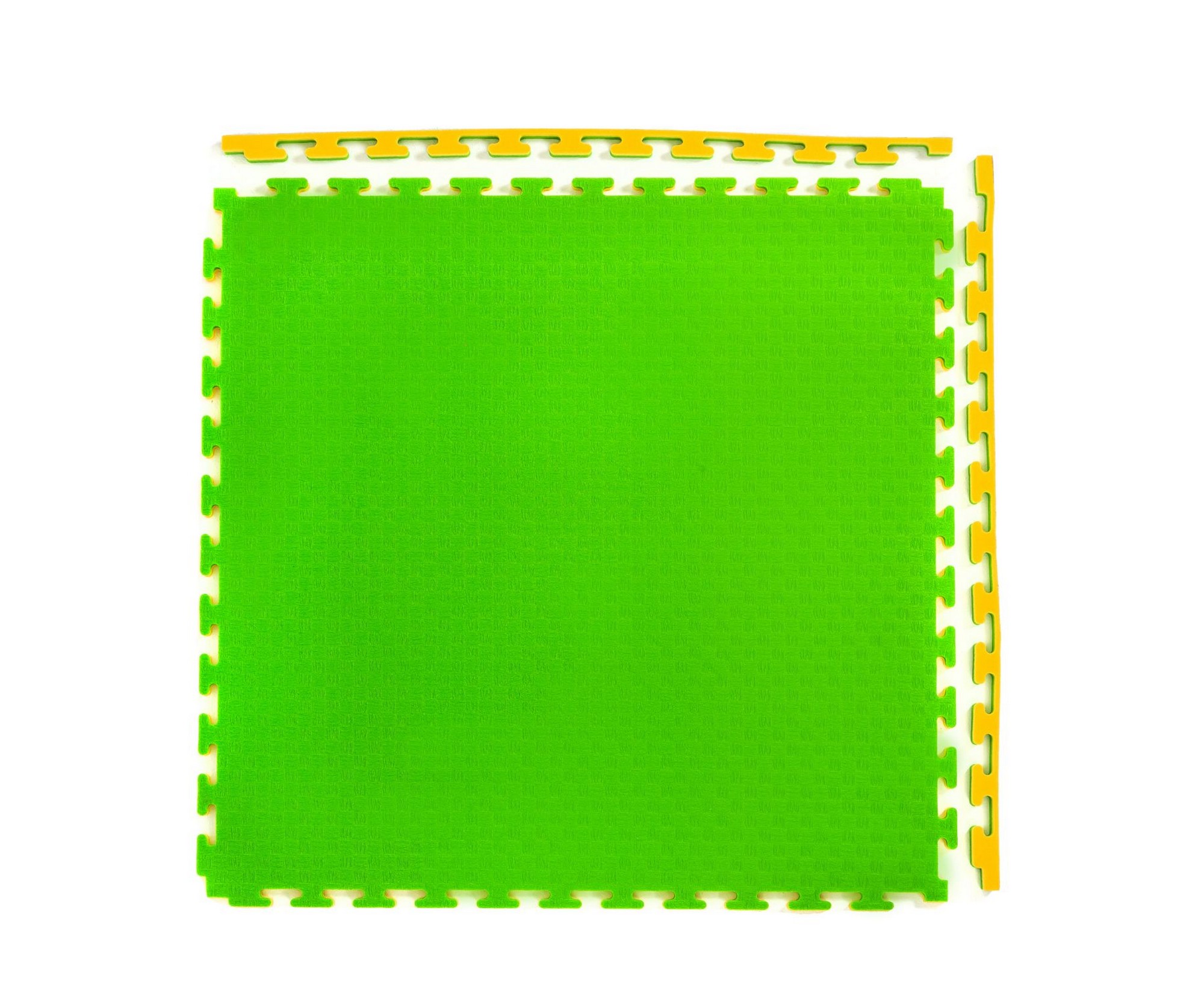 Будо-мат, 100x100 см, 20 мм DFC 12278 желто-зеленый 2000_1636
