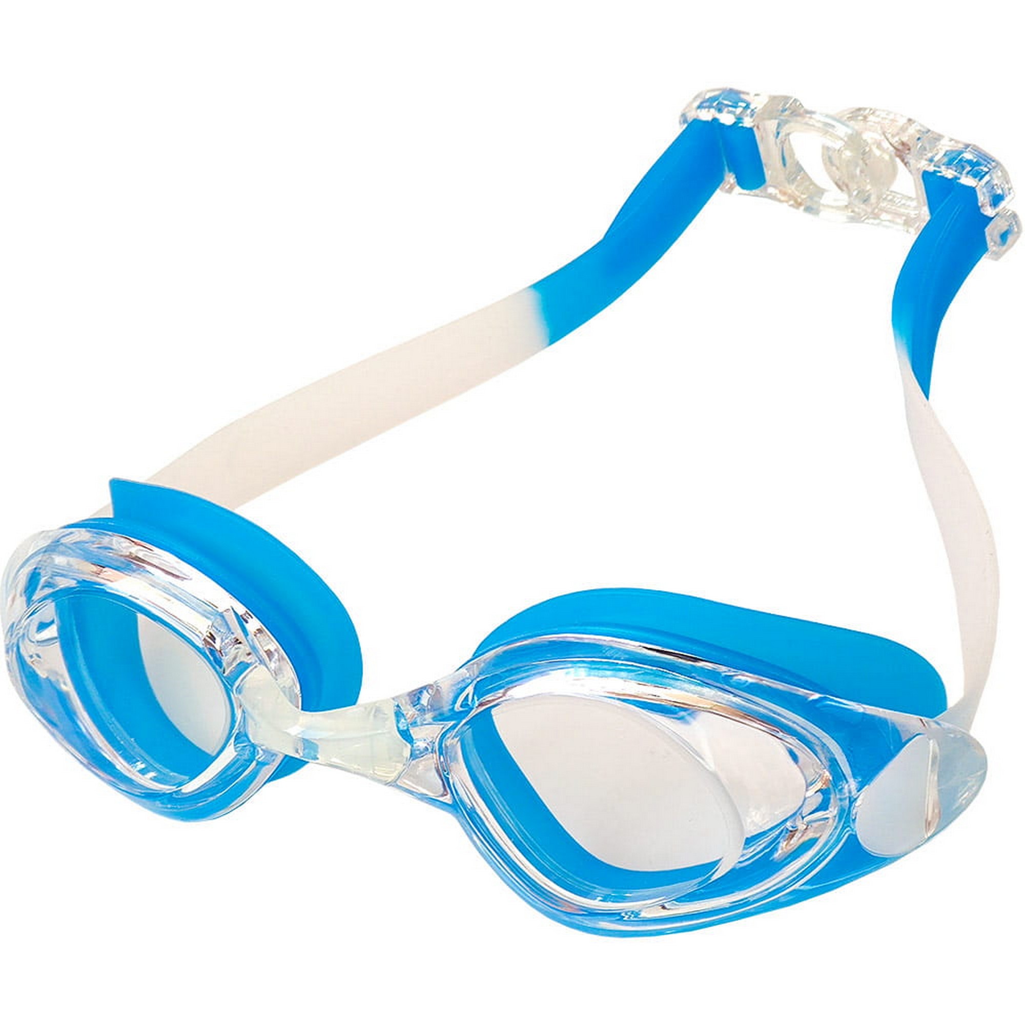 Очки для плавания взрослые Sportex E38886-0 голубой 2000_2000