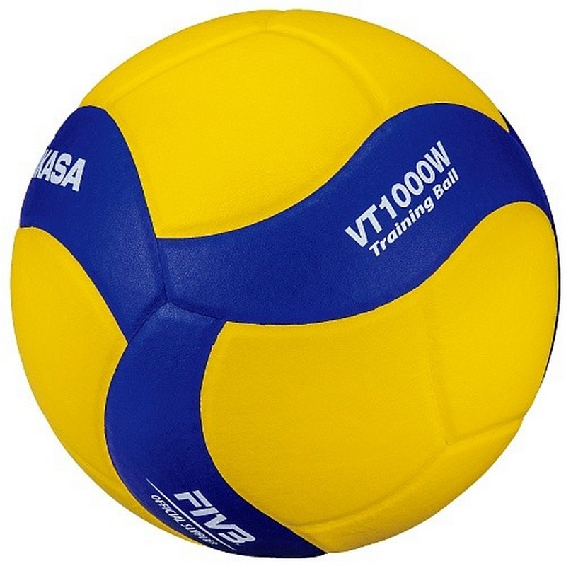 Мяч волейбольный Mikasa VT1000W р.5, утяжеленный 800_800
