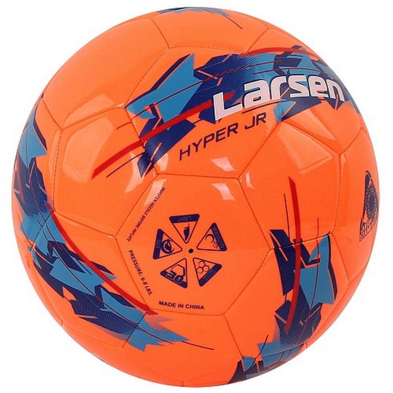 Мяч футбольный Larsen Hyper JR р.4 800_800