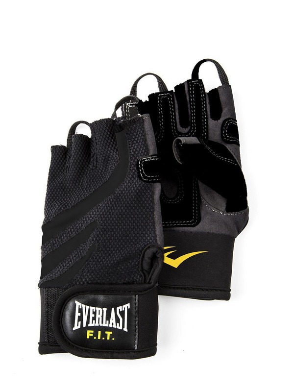 Перчатки для фитнеса Everlast FIT Weightlifting P00000713 черный\серый 600_800