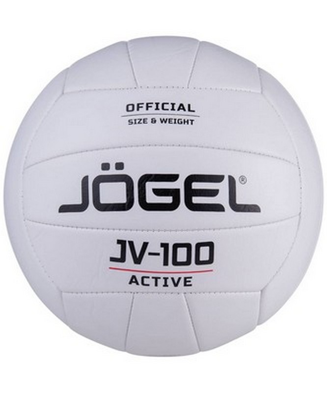 Мяч волейбольный Jögel JV-100  р.5, белый 666_800