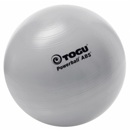 Мяч гимнастический TOGU ABS Powerball, 65 см, серебряный 406651 500_500