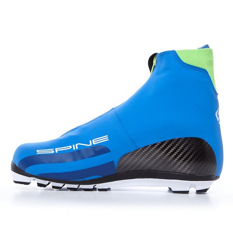 Лыжные ботинки NNN Spine Concept Classic PRO 291 черный/синий 800_800