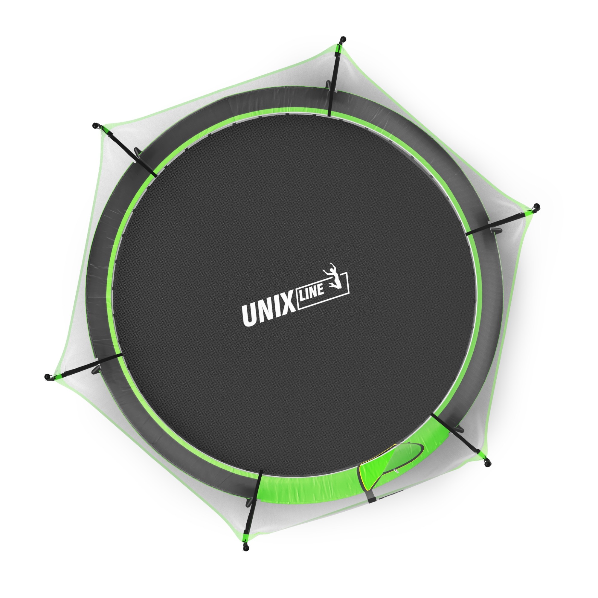 Батут 10 ft Unix Line UFO TRUF10GR3 Green 2000_2000