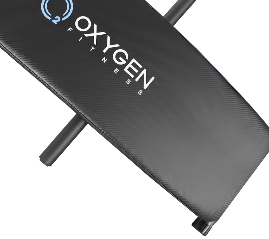 Скамья для пресса изогнутая Oxygen Fitness Everett, черная 899_800