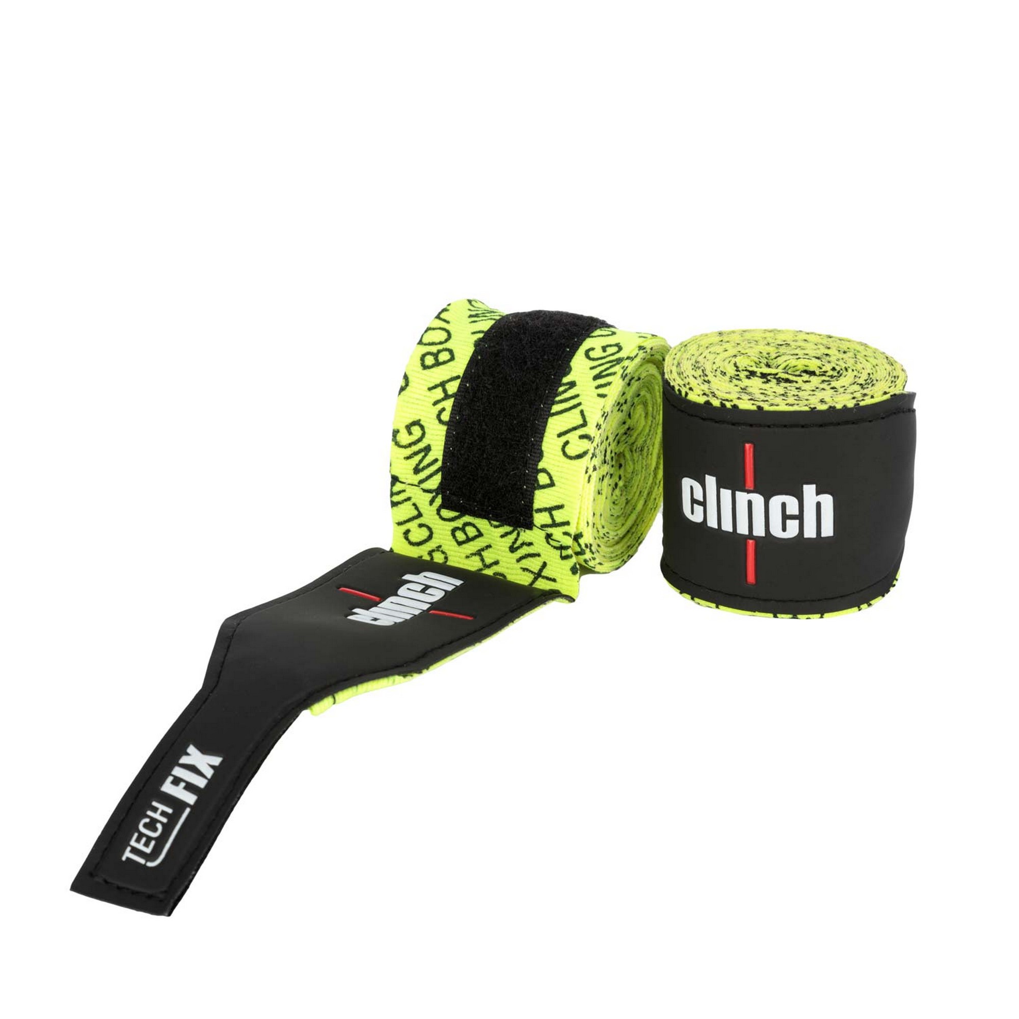 Бинты эластичные Clinch Boxing Crepe Bandage Tech Fix C140 ярко-зеленый 2000_2000