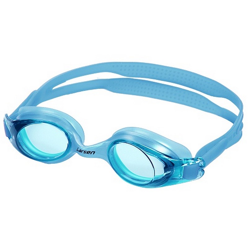 Очки для плавания Larsen S11 синий 800_800