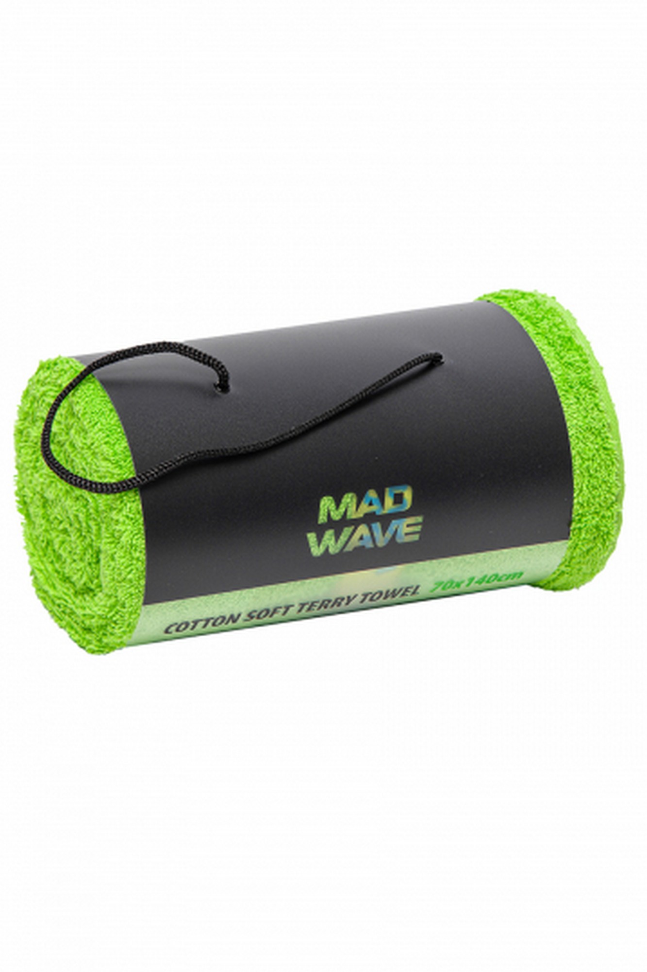 Полотенце Mad Wave Cotton Sort Terry Towel M0762 01 1 10W зеленый 1333_2000