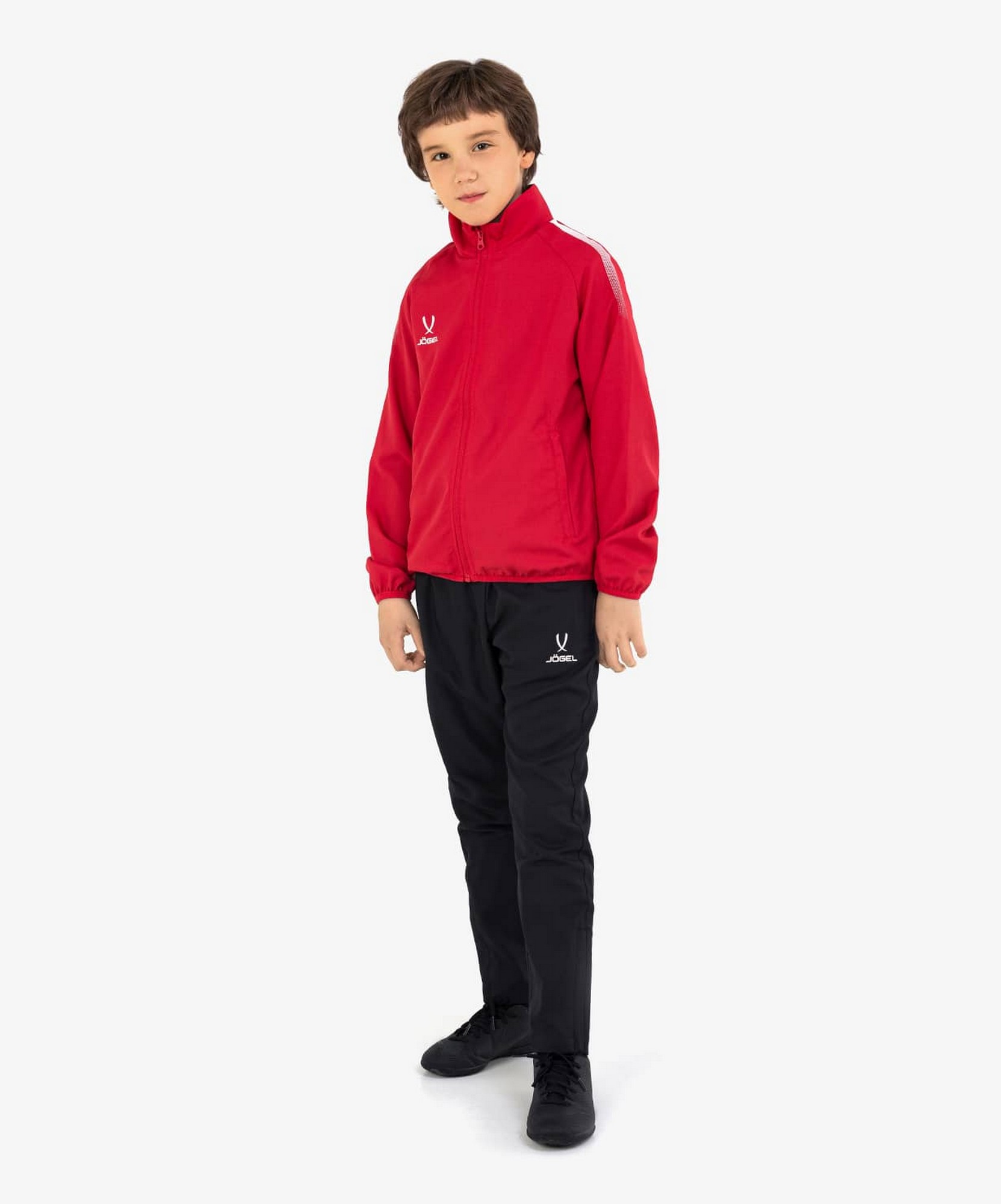 Костюм спортивный Jogel CAMP Lined Suit красный\черный 1663_2000