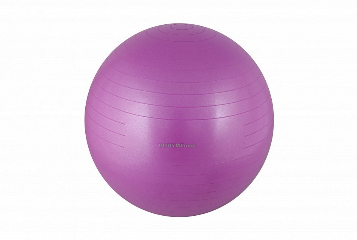 Мяч гимнастический Body Form BF-GB01AB (34") 85 см антивзрыв пурпурный 1192_800