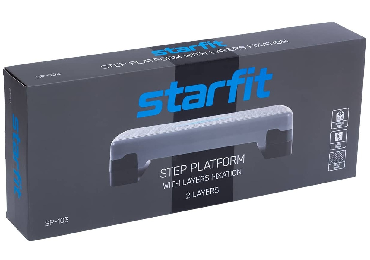 Степ-платформа Star Fit SP-103 2-x уровневая 1227_863