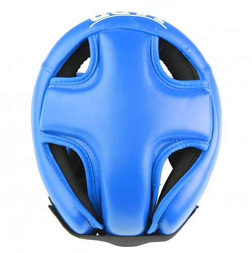 Шлем боксерски (иск.кожа) Jabb JE-2093(P) синий 497_500
