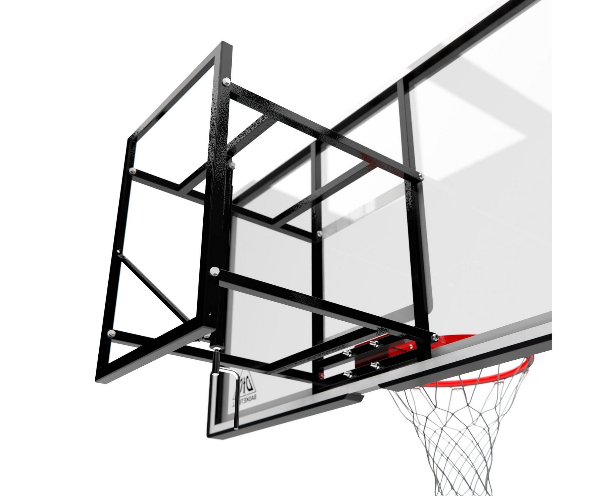 Баскетбольный щит DFC 180x105см, стекло 10мм BOARD72G 2000_1636