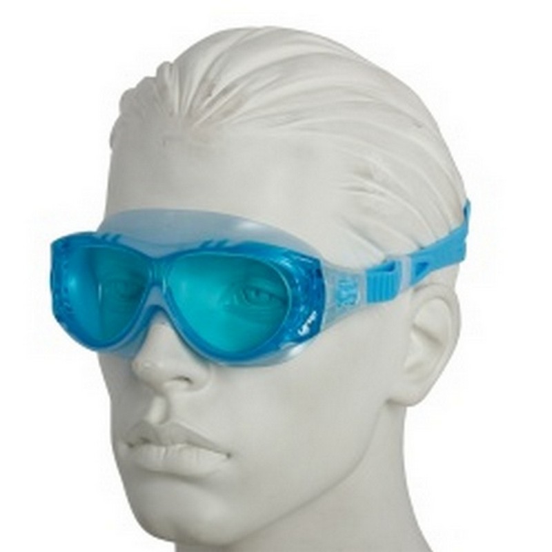 Очки для плавания детские Larsen DK6 голубой 800_800