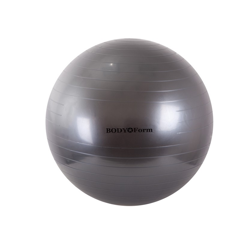 Гимнастический мяч Body Form BF-GB01 D65 см. графитовый 800_800